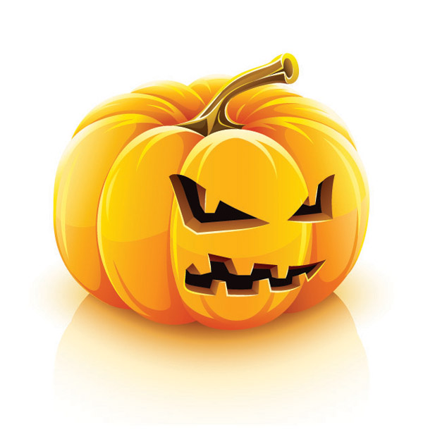 free vector Vector halloween pumpkin